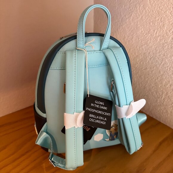 NWT! Loungefly The Incredibles Syndrome Glow in the Dark Mini Backpack main image 5